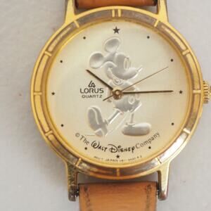 Vintage The Walt Disney Company Lorus Quartz Mickey Mouse Women's Watch